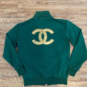 VINTAGE CHANEL TRACK JACKET